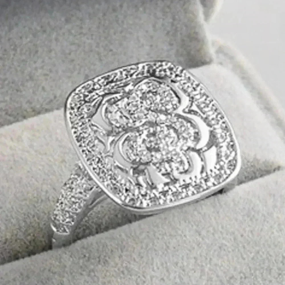 💝New Creative Design CZ Mystic Symbol Ring For Woman, GPMB1503